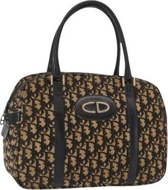 Dior Pre-owned Handbags, female, Multicolor, Size: ONE SIZE Pre-owned Vintage Boston Bag