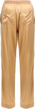 Tom Ford Womens Beige Silk Casual Pants