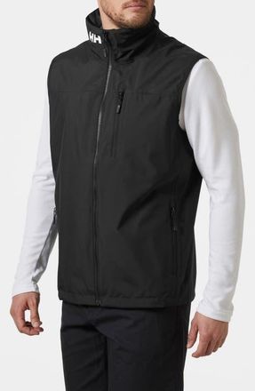 Helly Hansen Crew 2.0 Waterproof Sailing Vest in 990 Black at Nordstrom, Size Xx-Large