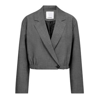 Co'Couture Jassen, Dames, Grijs, L, Blazers