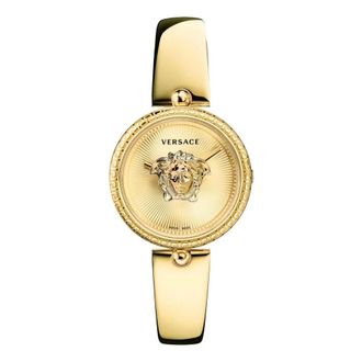 Versace Horloge - Dames - Horloges - Geel - ONE Size - Accessoires