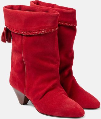 Isabel Marant Dalby suede cowboy boots