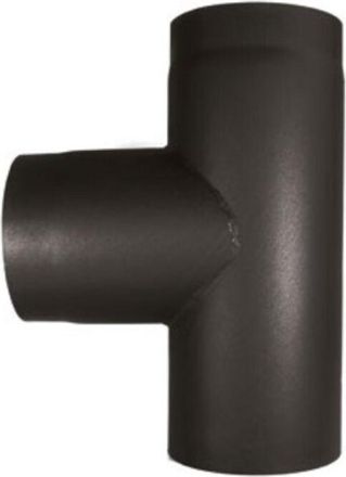 OEM Pieza En T Stahl System Negra 160 Mm Pieza En T 90&deg; 160/90