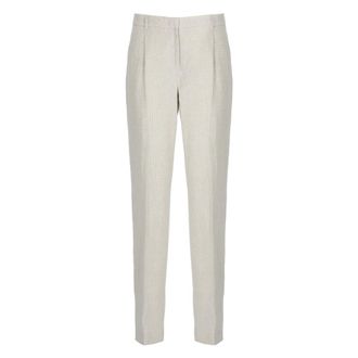Lardini Chinos, female, Beige, Size: M Chinos