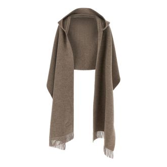 Brunello Cucinelli Dames, Jassen, Bruin, Maat: ONE Size Wol