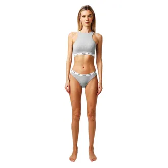 Lonsdale Dames/Dames Katoenen Sportbeha (Grijze Mergel)