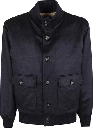 Barba Vermont Su&egrave;de Jas - Heren - Bomber jackets - Blauw - XL - Su&egrave;de - Jassen