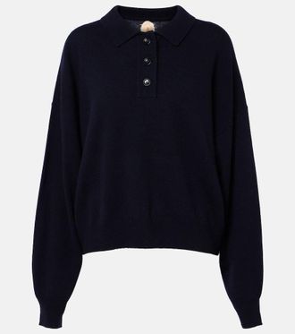 Jardin Des Orangers Wool and cashmere polo sweater