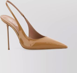 PARIS TEXAS patent leather slingback pumps
