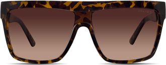 Velvet Eyewear Melania Sunglasses in Tortoise at Nordstrom