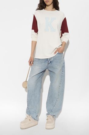 Kenzo Oversize T-shirt, Womens, Cream