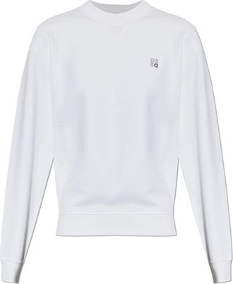 Dsquared2 Donna, Felpe, Bianco, XS, new