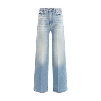 R13 Dames, Jeans, Blauw, Maat: W25 Katoen