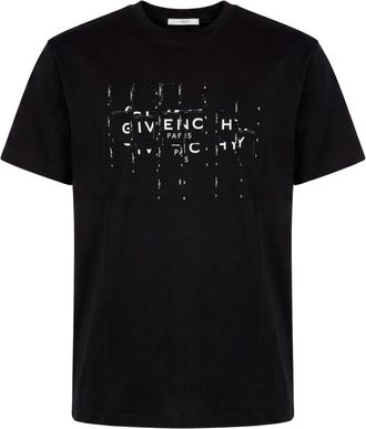 Givenchy Camiseta con Estampado de Negativo Fotogr&aacute;fico - Tops - Hombre - Negro - XL