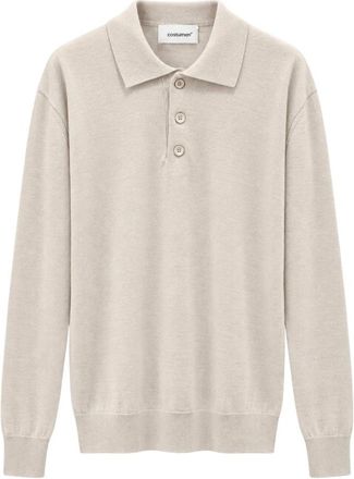 Costumein Tops, Heren, Beige, M, Wol, Pablo Polo