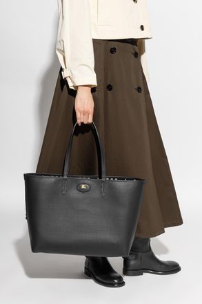 Burberry Reversible Shopper Bag, Womens, Black