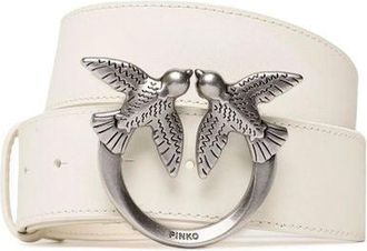 Pinko Womens Belt White Accessories