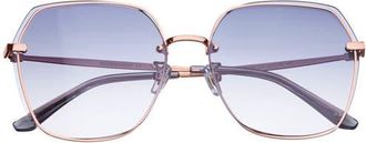 Bertha Sunglasses Renata Sunglasses in Rose Gold/pink at Nordstrom