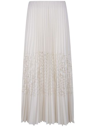 Avi&ugrave; Laser Plisse Skirt