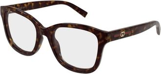 Gucci Optical Frame - Dames - Brillen - Bruin - 53 MM - Accessoires