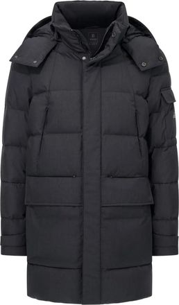 Boggi Milano Piumino con cappuccio - Nero