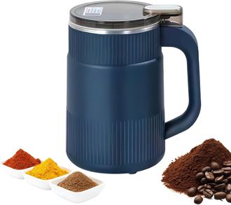 OEM Molinillo De Caf&eacute; El&eacute;ctrico - Molinillo De Especias Y Caf&eacute; - Multifuncional - M&aacute;quina De Moler Caf&eacute; - Cafetera Peque&ntilde;a Para Granos De Caf&eacute;, Frutos Sec