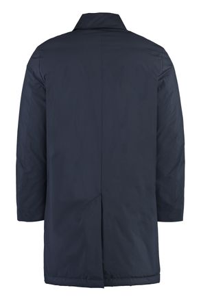 Paul Smith Mens Technical Fabric Parka Blue Polyester Parkas Coat