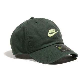 Nike Heritage 86 Futura Washed Unisex Cap Green 913011-337