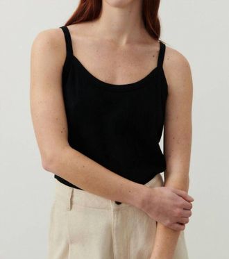 American Vintage Gamipy Tank Top In Black