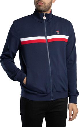 Fila Fila Mens Jason Colour Block Track Jacket, Navy/Red/White, XXL