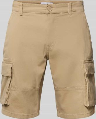 Only & Sons Regular Fit Bermudas aus Baumwoll-Mix Modell CAM STAGE in Beige, Größe XXL