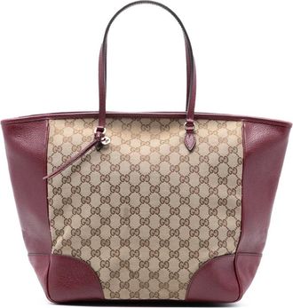 Gucci Borsa tote Bree in tela GG 2016-2025 - Marrone