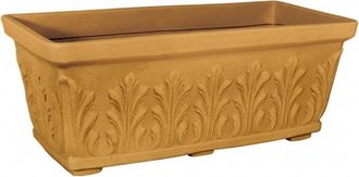 Monacis Macetero Decorativo Cl&aacute;sico Tradicional De 70x33 Cm Y 27 Cm De Alto, Fabricado En Pol&iacute;mero Impruneta Resistente Ideal Para Plantas De Jard&iacute;n Y Terraza