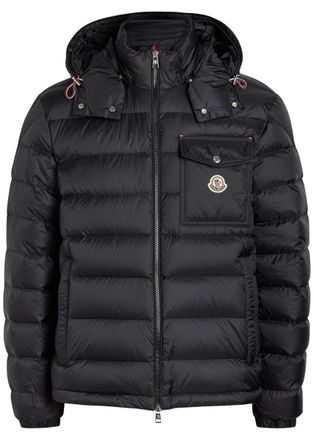 Moncler Verith Hooded Padded Nylon Jacket - Black - 6 (UK46 / Xxxl)