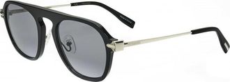 Trussardi Womens STR402F-700-52 STR402F 52 700 Sunglasses - Black - One Size