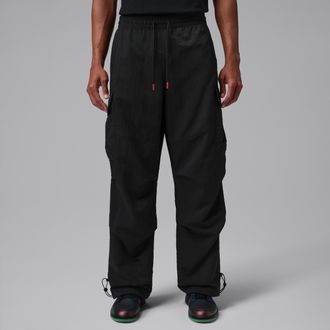 Nike Jordan Mens Jordan Brooklyn Woven Cargo Pants in Green | IM9818-321