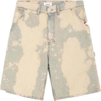 Amish Pantaloncino Bermuda At Work - Heren - Denim shorts - Beige - W26 - Denim - Korte Broeken