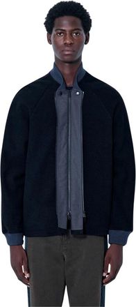 Maison Margiela Heren, Jassen, Zwart, Maat: XL Katoen