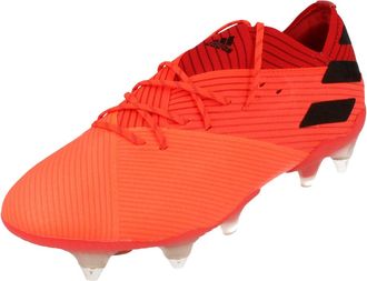 adidas Nemeziz 19.1 Sg Mens Football Boots Red Trainers - Size UK 11.5