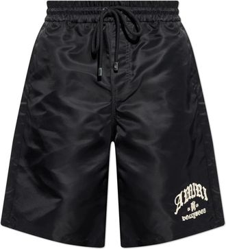 Amiri Hollywood Short - Heren - Korte Broeken - Zwart - L - Nylon - Korte Broeken