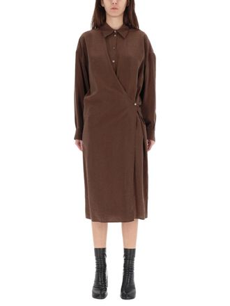 Christophe Lemaire Twisted Midi Dress