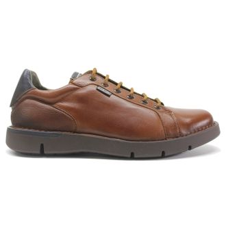 Pikolinos Tolosa M7N Leather Mens Lace Up Shoes - Cuero - Size:UK 10.5-11