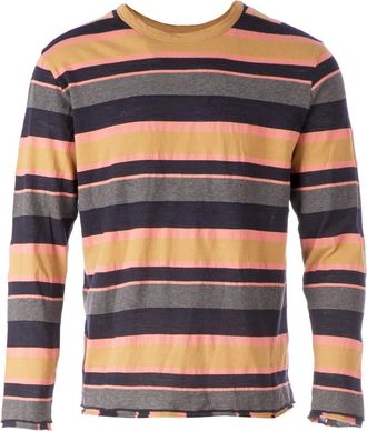 Salvy striped T-shirt - Geel