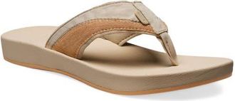 Sanuk Cosmic Seas Water Friendly Flip Flop in Safari Multi at Nordstrom, Size 7