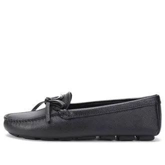 Prada (WMNS) PRADA Saffiano Leather Driving Loafers Black 1DD071_053_F0002_F_005