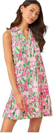 Lilly Pulitzer Riegan Dress Womens Clothing Putting Green Hannah : XS, Rayon/Elastane