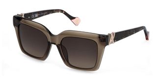 Yalea SYA243 FIAMMA 09X8 Womens Sunglasses Brown Size 52