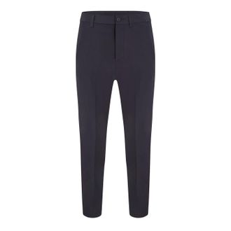 HUGO BOSS Commuter chino heren (Donkerblauw)