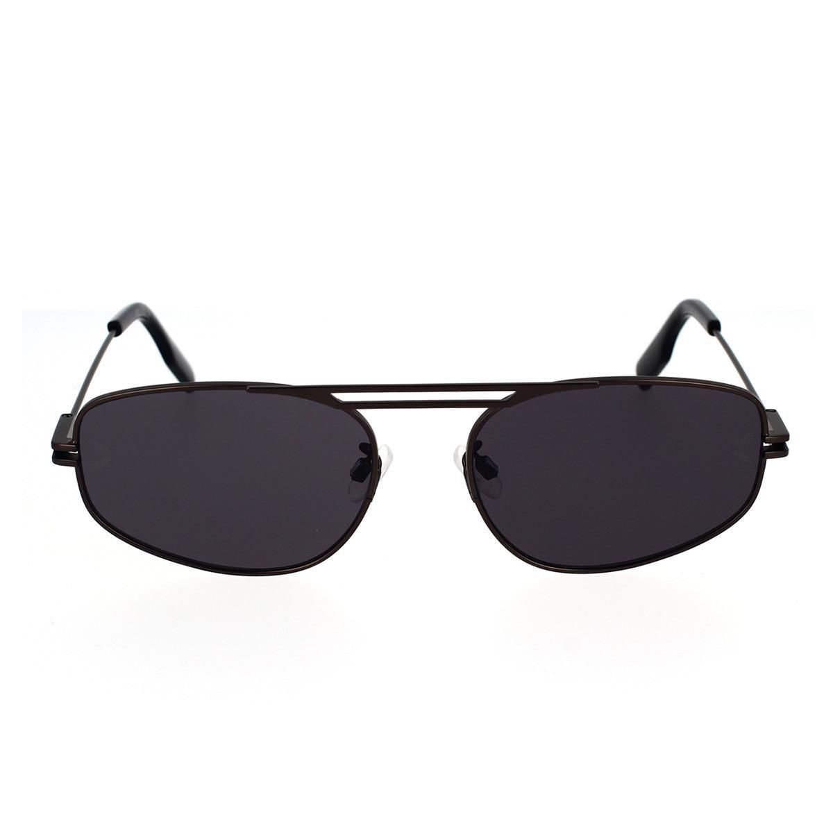 Alexander McQueen Aviator Gradient Smoke Women\'s Sunglasses Alexander McQueen Sunglasses AM-0057-S 005 main image 2