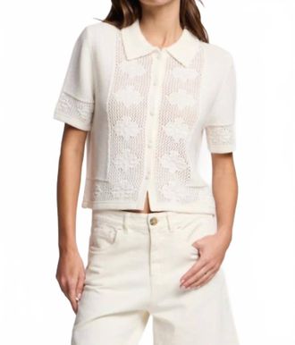 Velvet Womens Rosemond Cardigan Sweater In Milk
